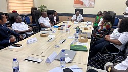 Board Chairman, Mr .Mohammed Afum, addressing members