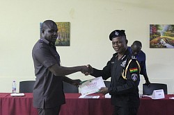 Certificate Presentation by CID Head