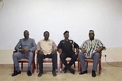Centre Coordinator with Heads of Organizations
