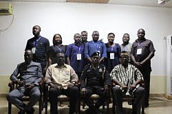 Group picture with EOCO staff