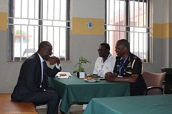 Centre Coordinator with Heads of Organizations
